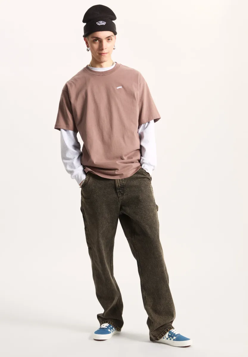 SALTON LOOSE FIT  - T-Shirt basic - medium brown