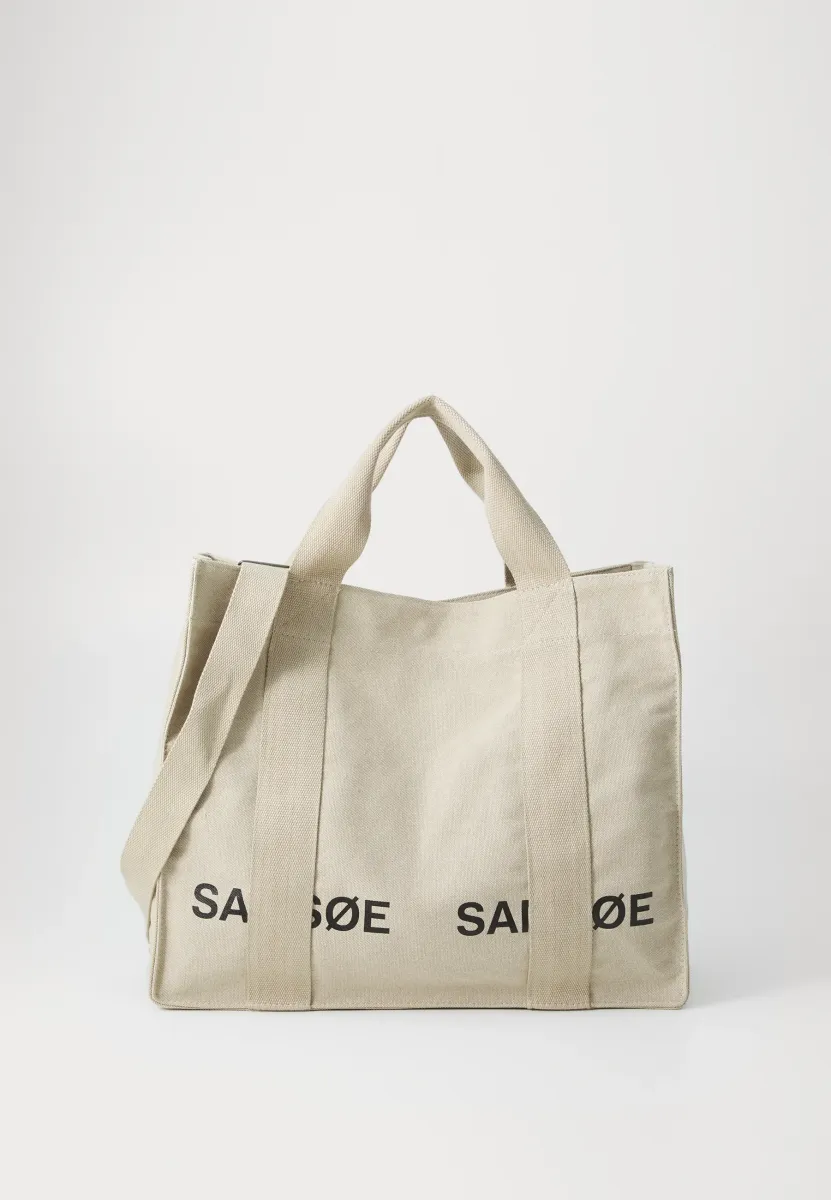 SALUCAS UNISEX - Shopping Bag - washed agate gray
