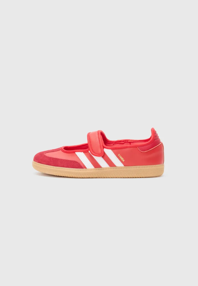 SAMBA JANE - Riemchenballerina - better scarlet/team victory red/gum 3