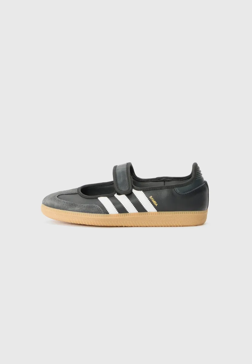 SAMBA JANE - Riemchenballerina - white/carbon/core black