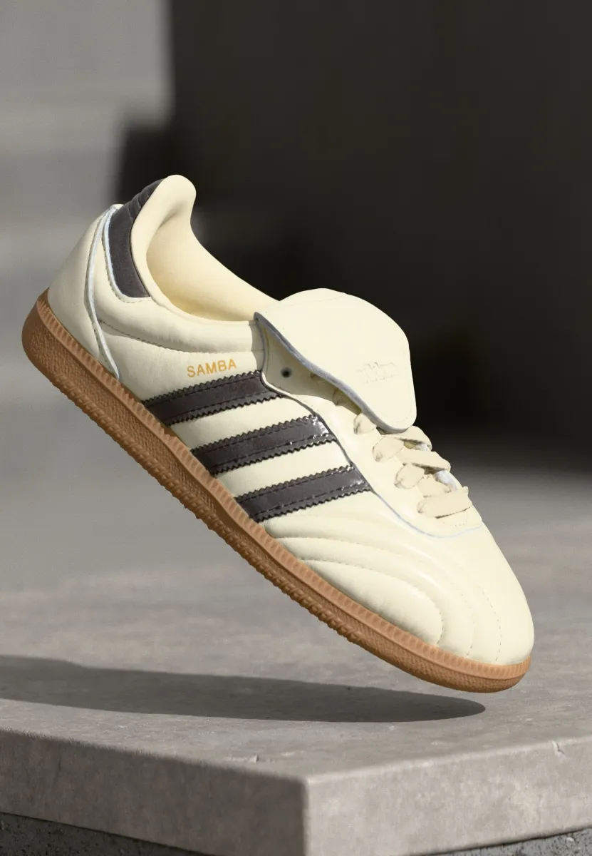 SAMBA LT - Sneaker low - cream white/core black