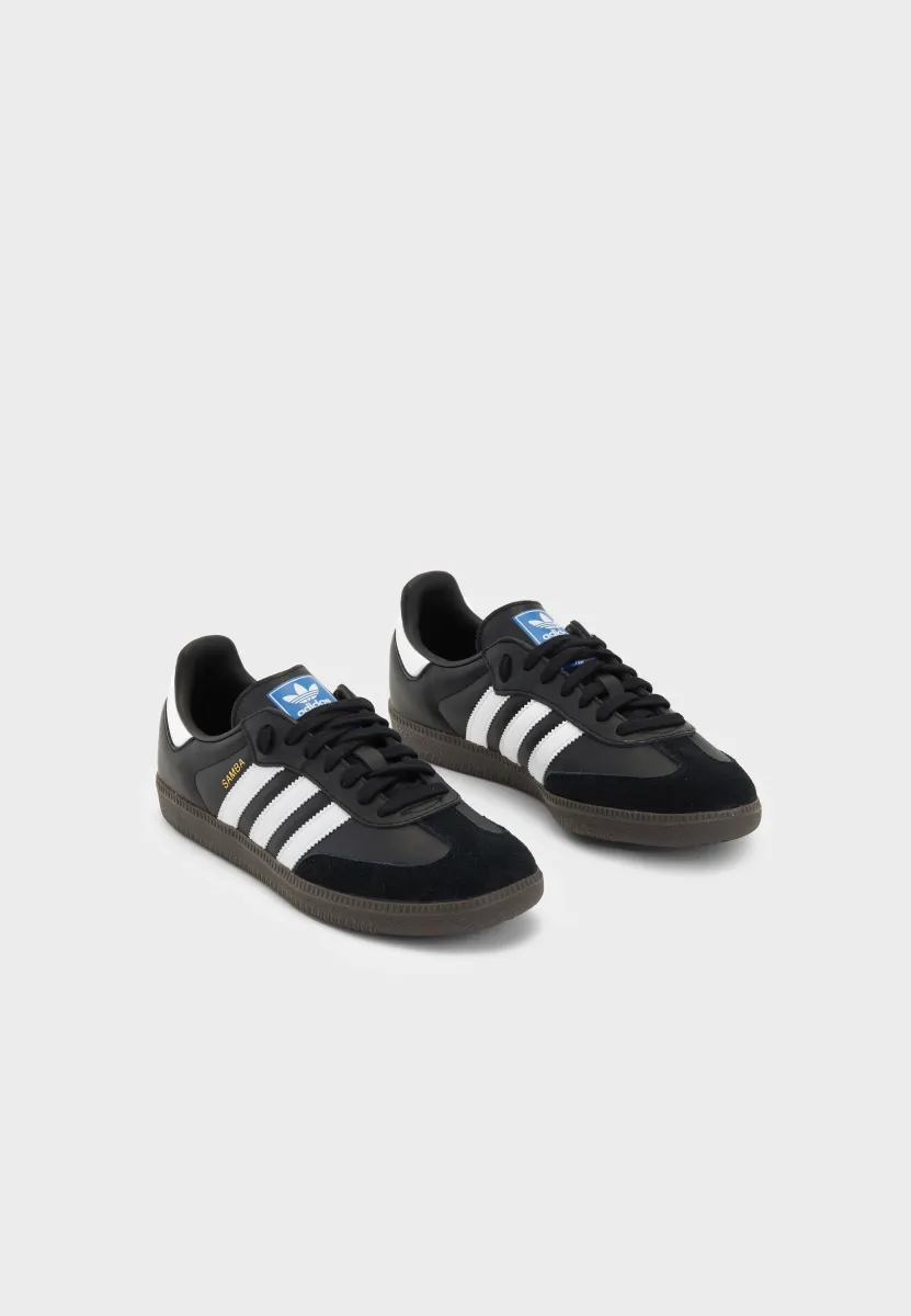 SAMBA OG UNISEX - Sneaker low - cblack/ftwwht/gum5