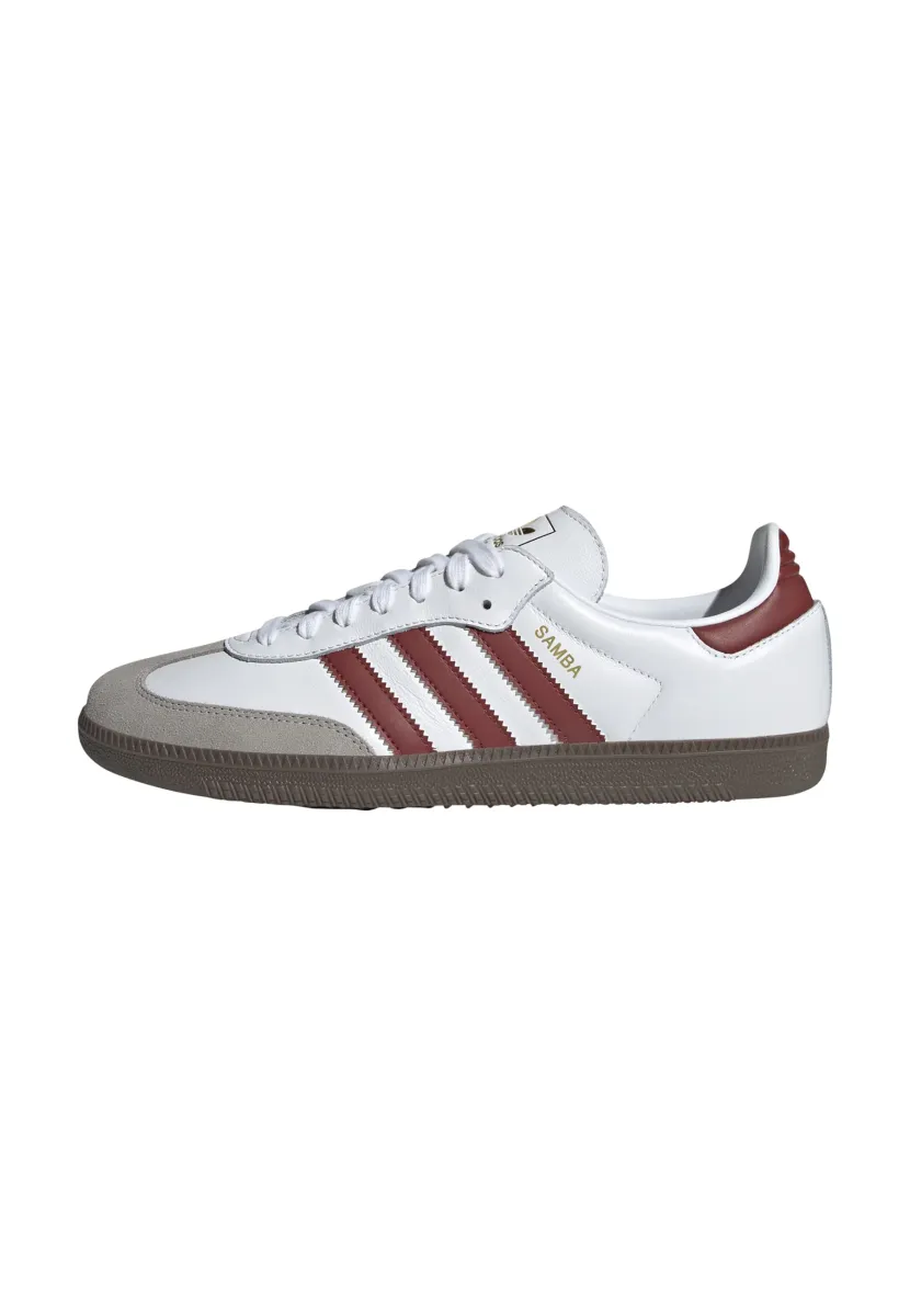 SAMBA OG UNISEX - Sneaker low - cloud white   preloved ruby   clear granite