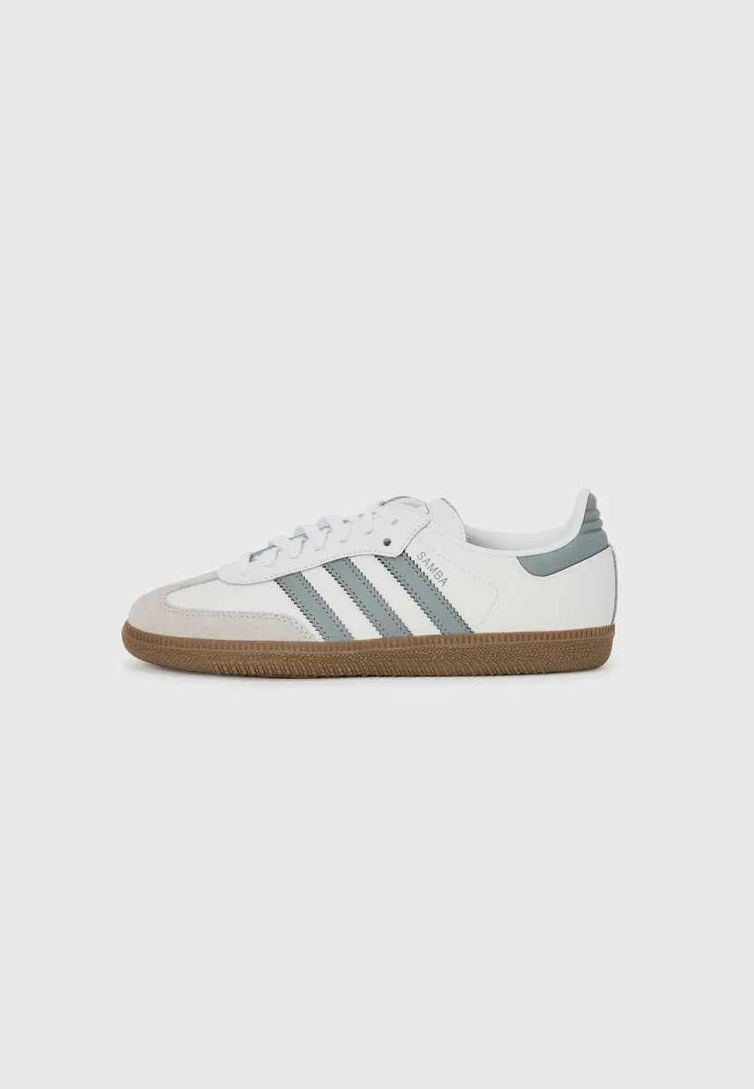 SAMBA OG UNISEX - Sneaker low - white/grey/gum