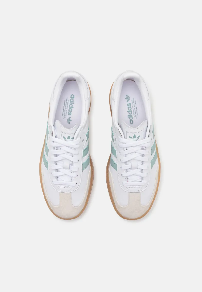 SAMBAE - Sneaker low - footwear white/wonder blue/off white