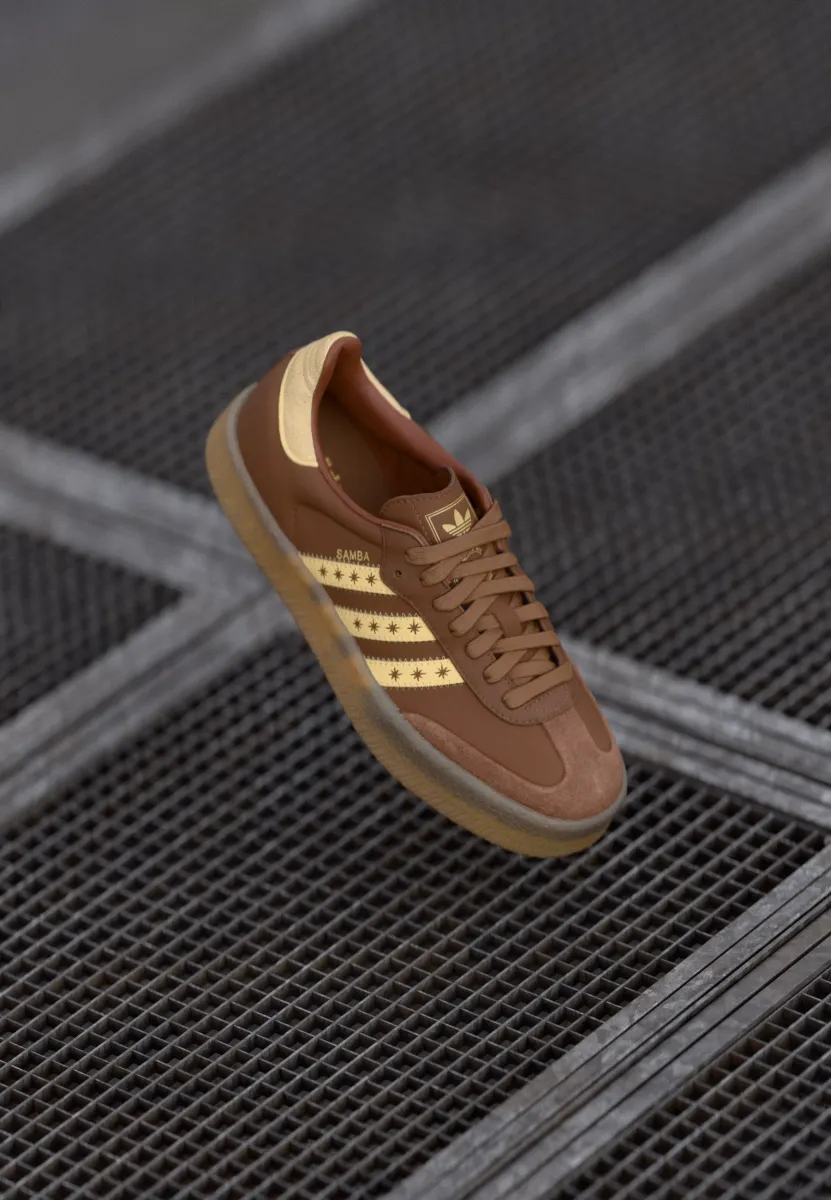 SAMBAE - Sneaker low - preloved brown/orange tint/clear sky