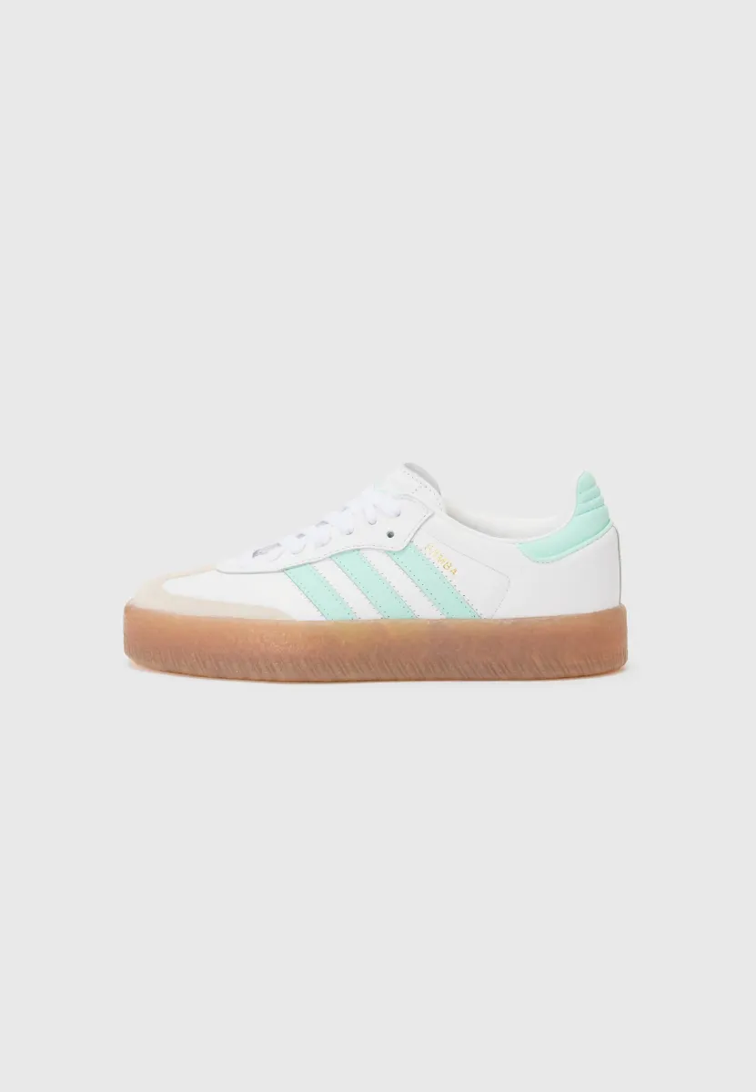 SAMBAE UNISEX  - Sneaker low - white/clear mint/gold-coloured