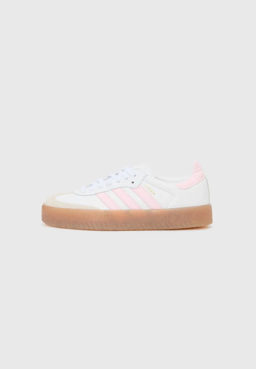 SAMBAE UNISEX  - Sneaker low - white/clear pink/gold-coloured