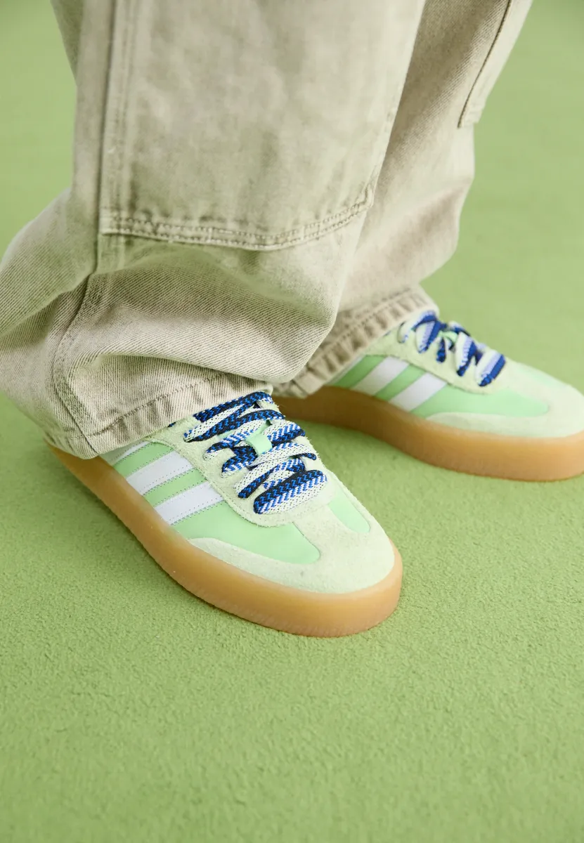 SAMBAE W - Sneaker low - semi green spark/white/wonder blue