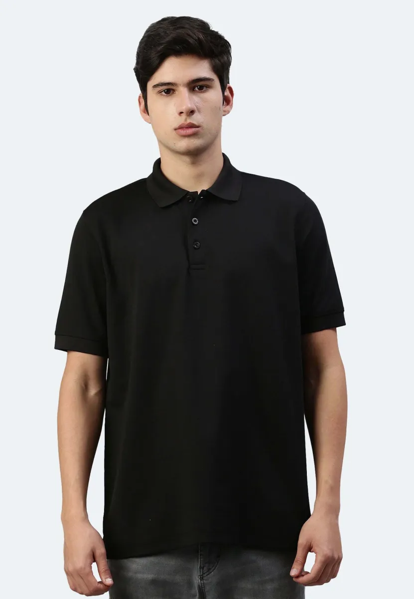 SAMMY – ROBUST UND FUNKTIONELL - Poloshirt - noir