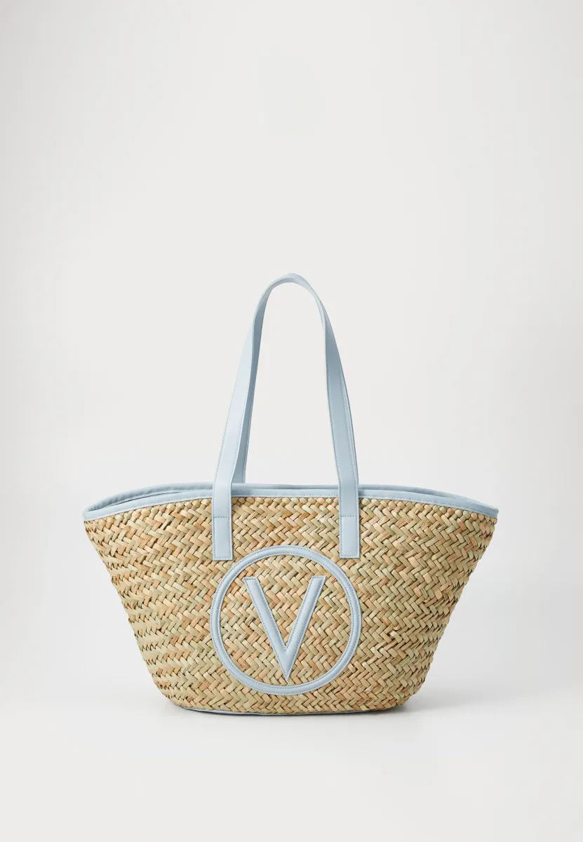 SAMUELA - Shopping Bag - nat/azzurro