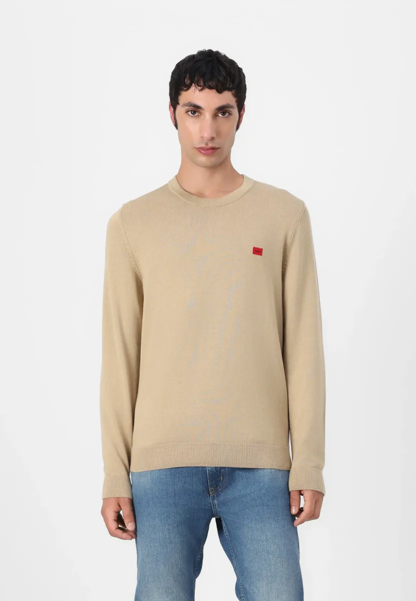 SAN CASSIUS - Strickpullover - medium beige