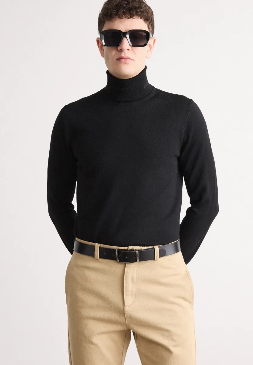 SAN THOMAS - Strickpullover - black