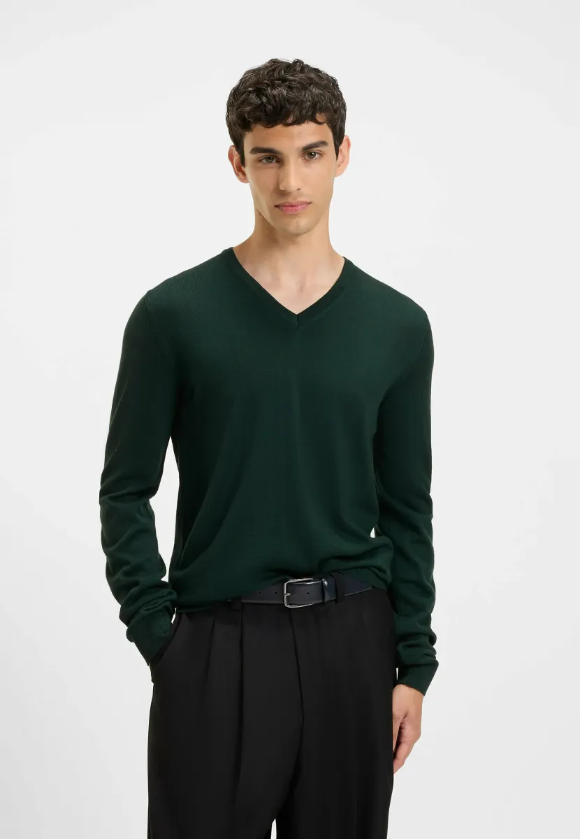 SAN VREDO - Strickpullover - open green fortyfive
