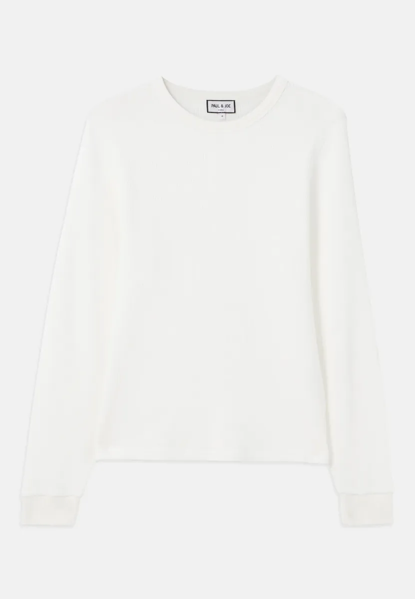 SANCTI - Langarmshirt - blanc