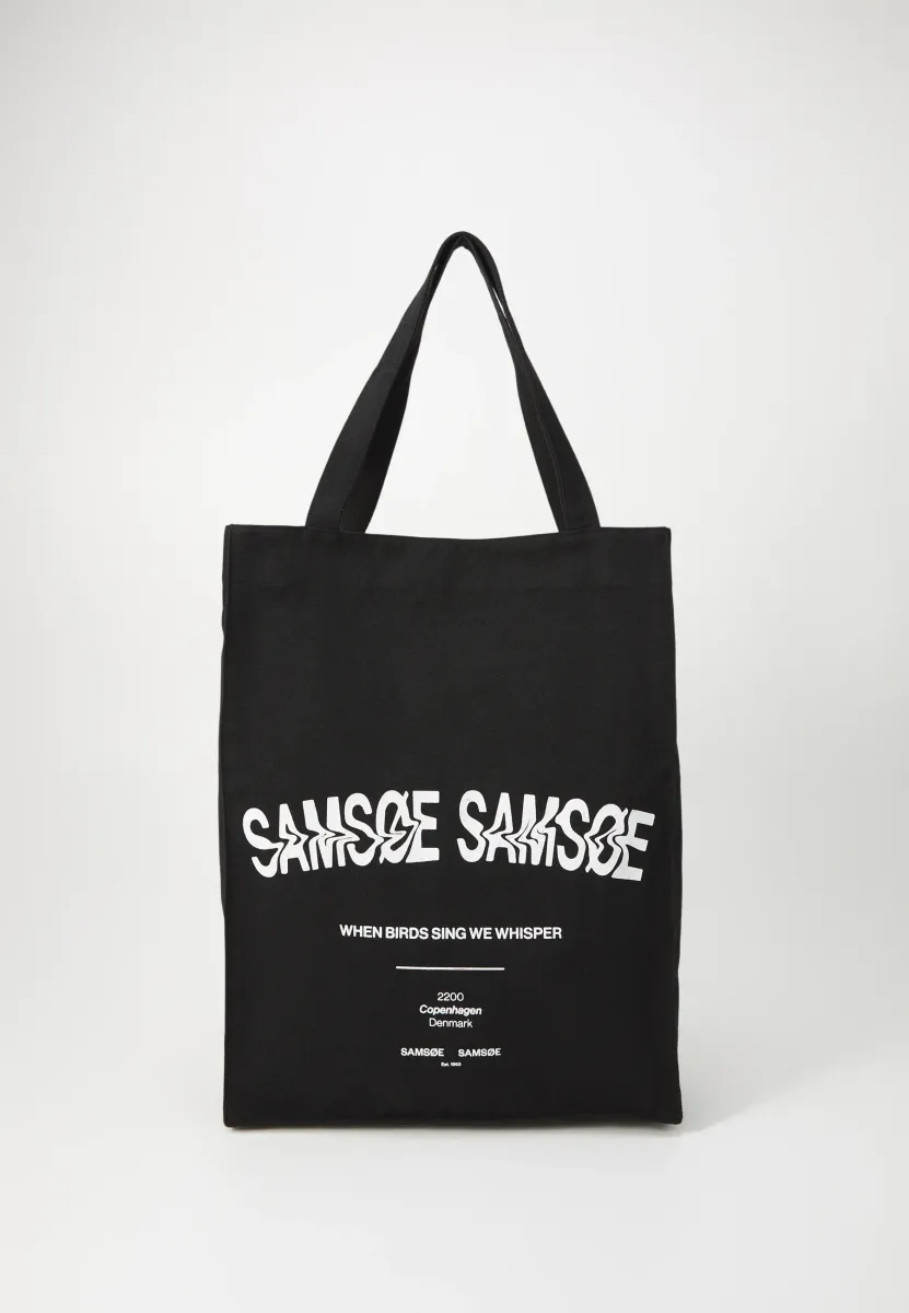 SAPRINT TOTE BAG UNISEX - Shopping Bag - black