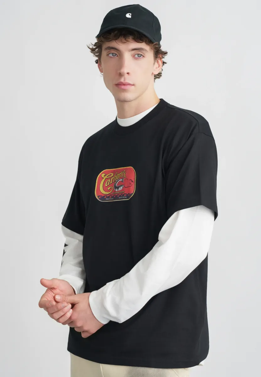 SARDINAS - T-Shirt print - black