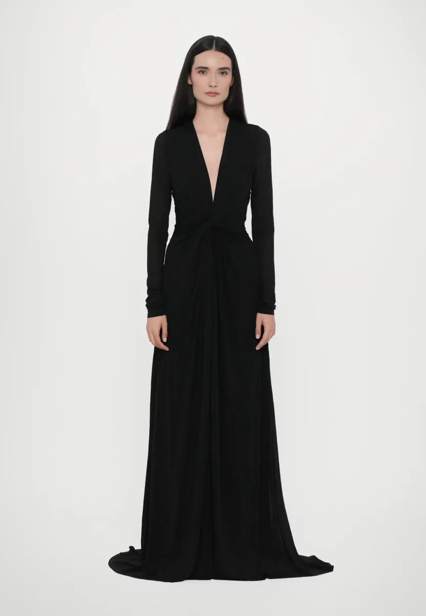 SASHA DRESS - Maxikleid - black