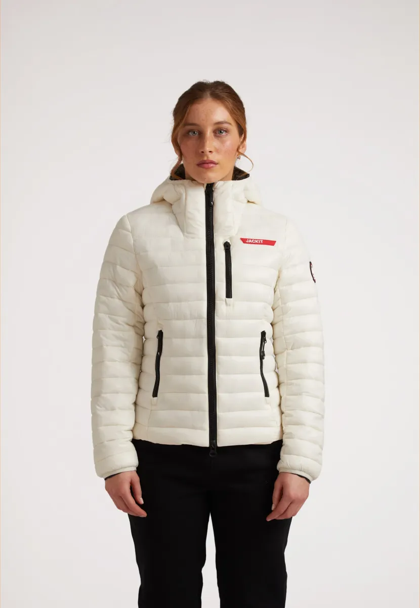 SATEL1TE HOODED LIGHTWEIGHT COMPACT - Übergangsjacke - OFF WHITE