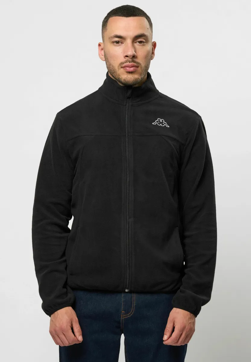 SAURION - Fleecejacke - black
