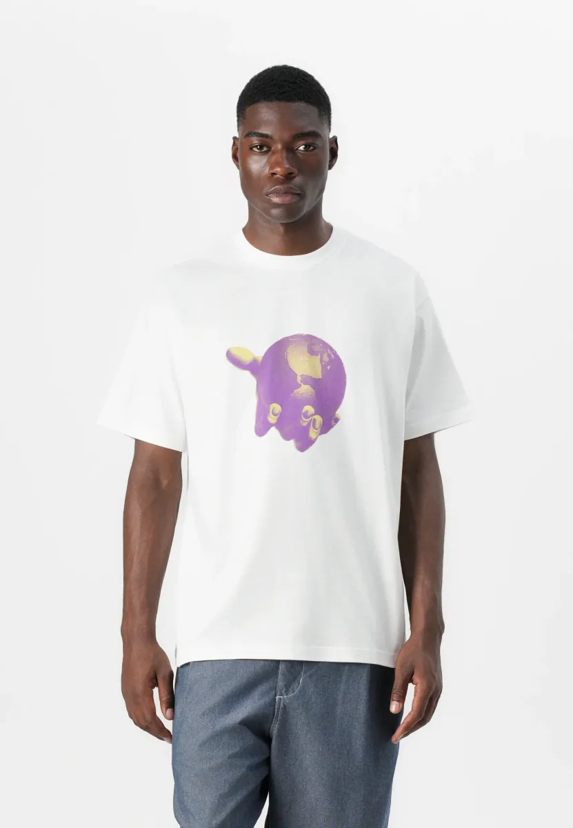 SAVIOUR - T-Shirt print - white