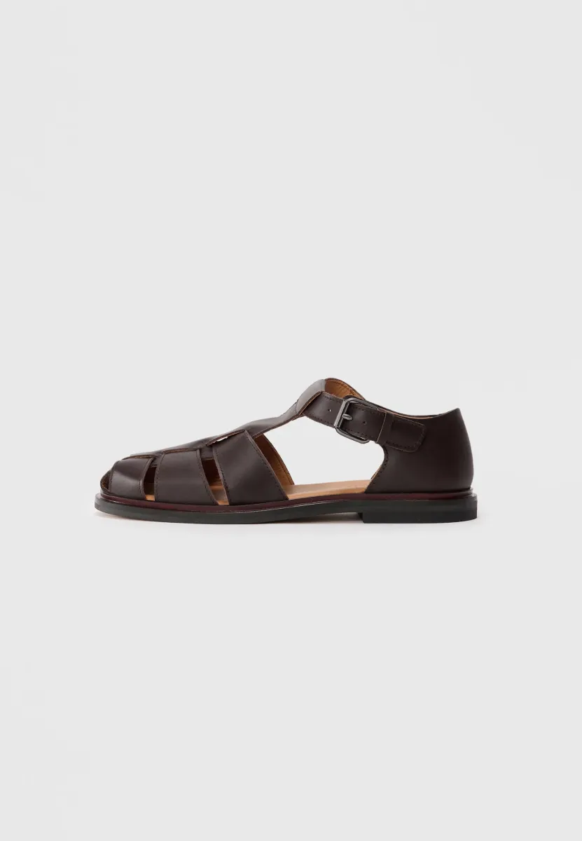 SAVOIA - Riemensandalette - caoba