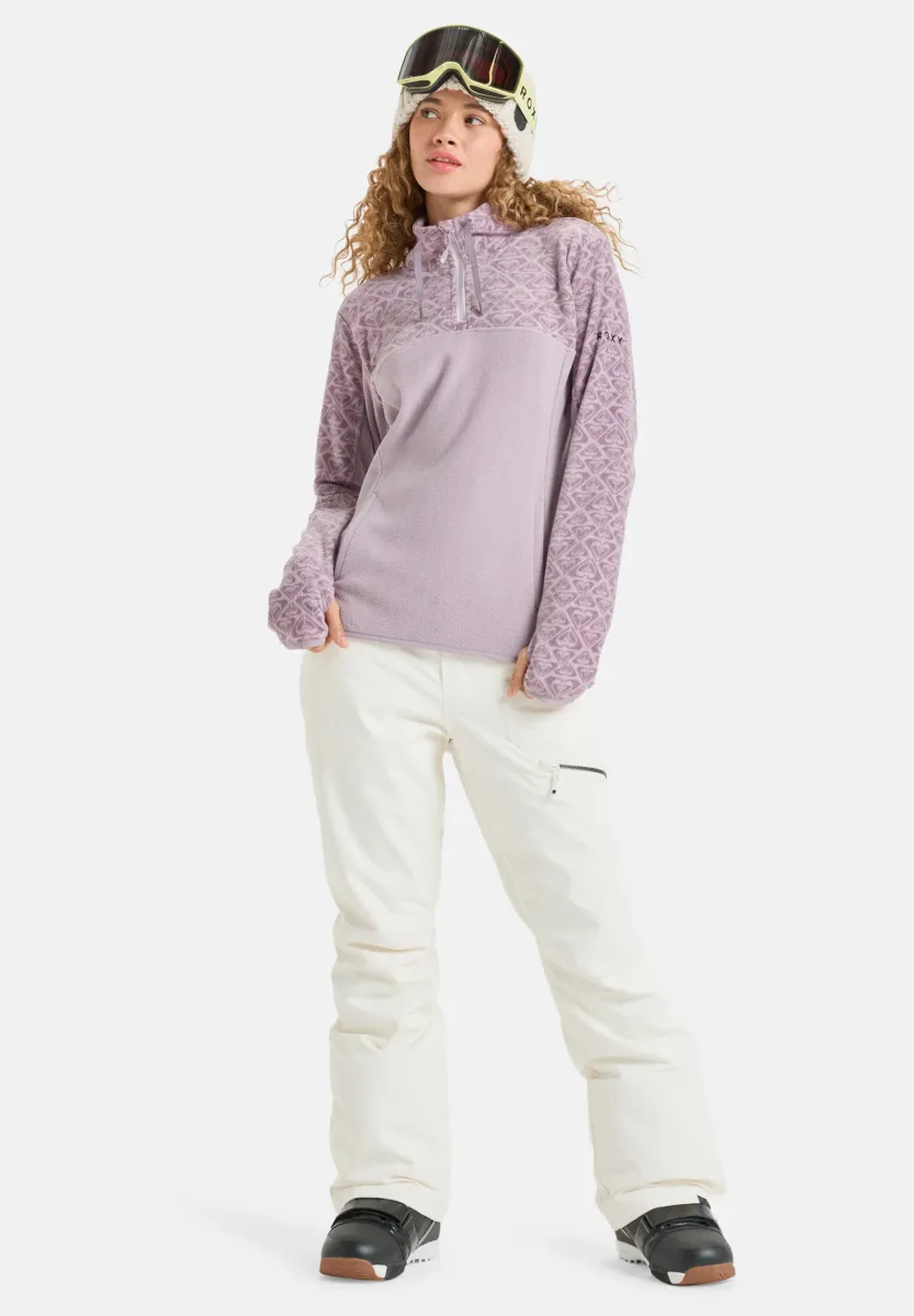 SAYNA HALF ZIP - Fleecepullover - nirvana roxygram tonal