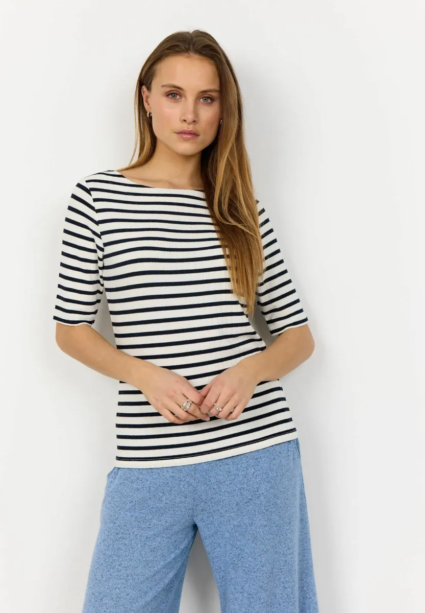 SC-KAIZA 6 - T-Shirt print - c cream combi