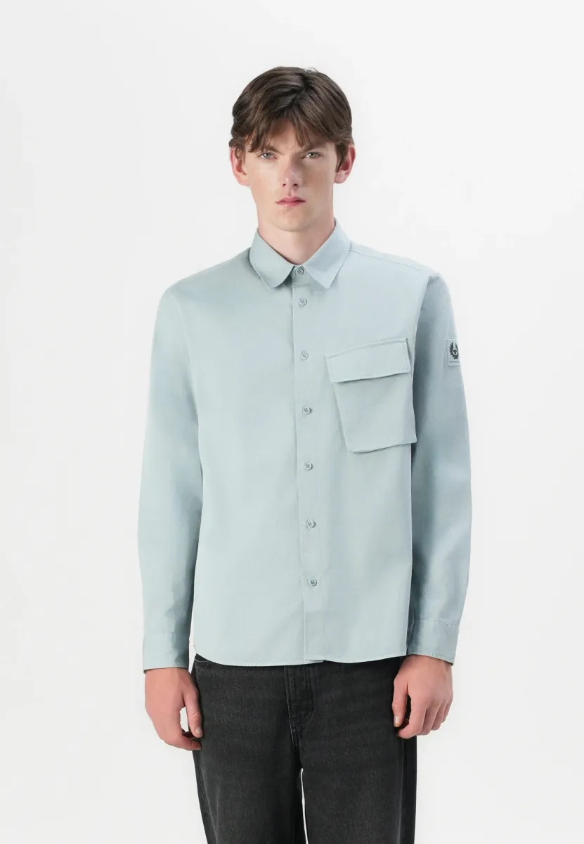SCALE SHIRT - Hemd - quarry blue