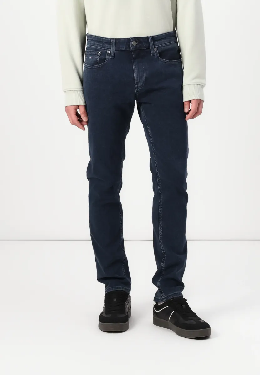 SCANTON SLIM - Jeans Tapered Fit - denim blue black