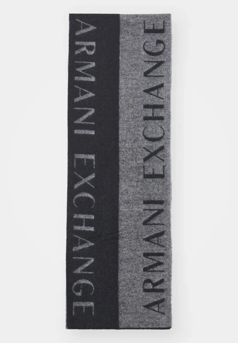 SCARF UNISEX - Schal - deep navy/grey melange