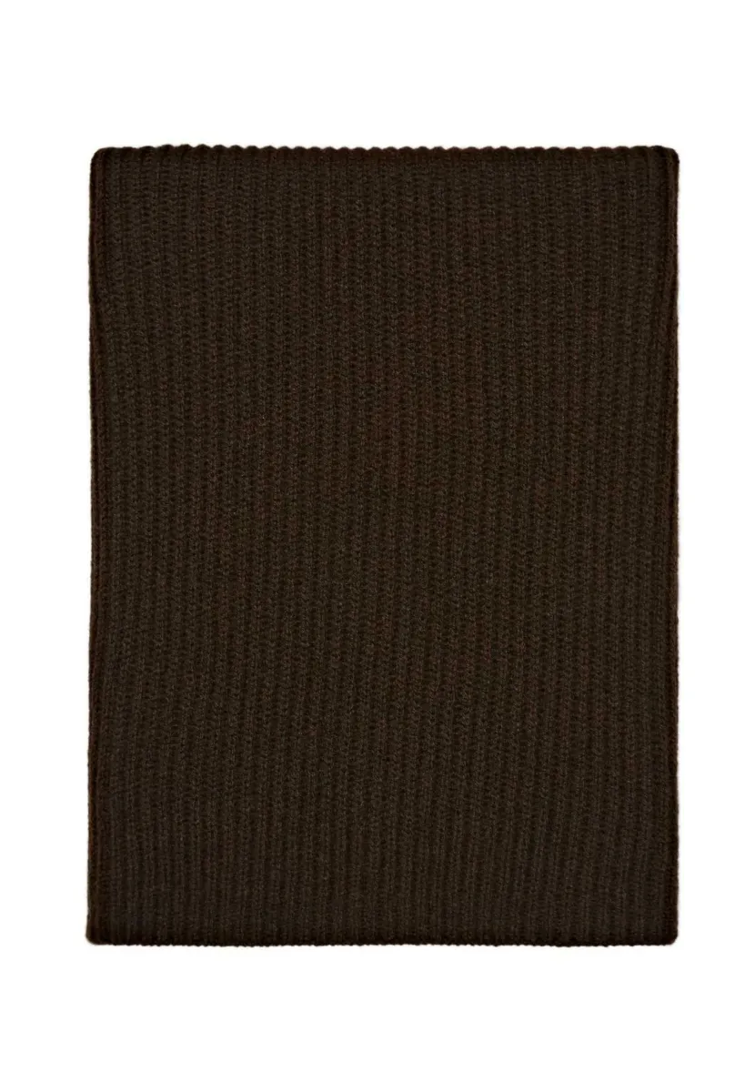 Schal - dark brown