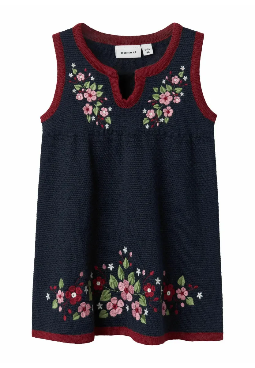 SCHICKE - Strickkleid - dark sapphire