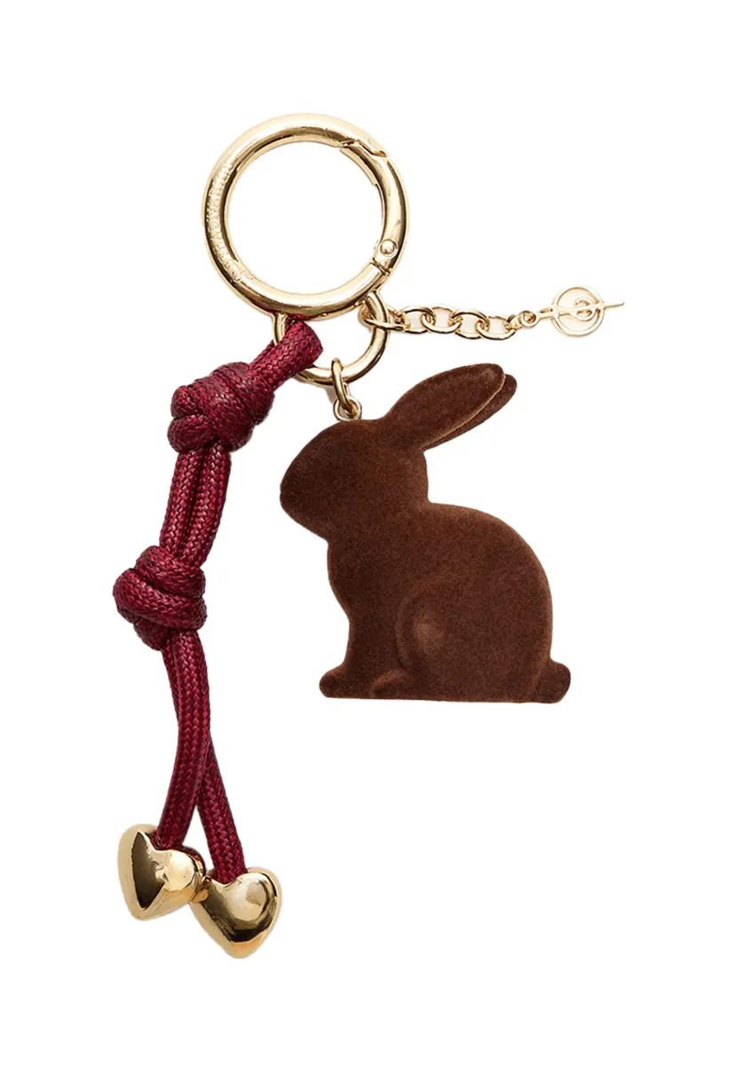 Schlüsselanhänger - mottled brown