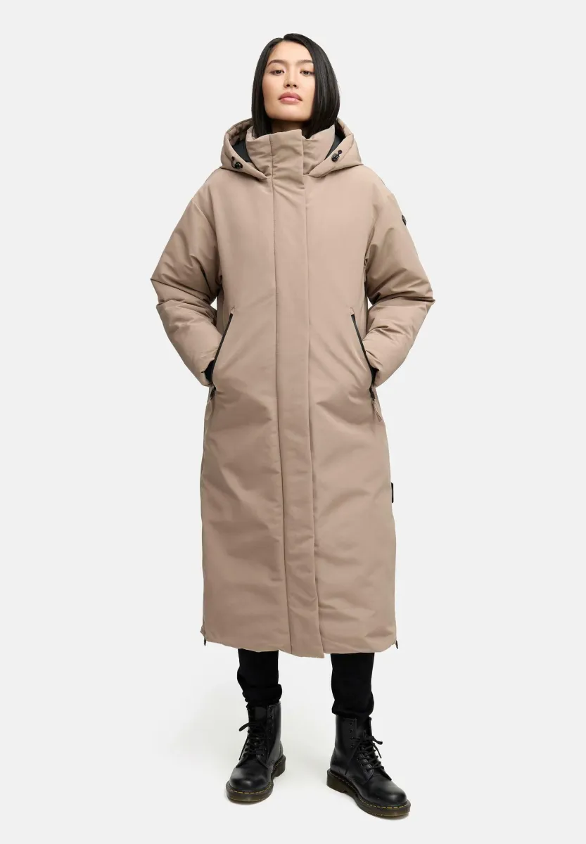 SCHNEEWÄCHTER - Wintermantel - taupe grey