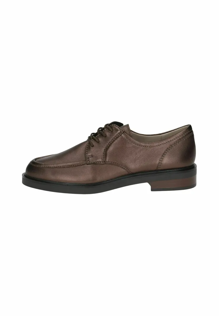 Schnürer - dk brown met