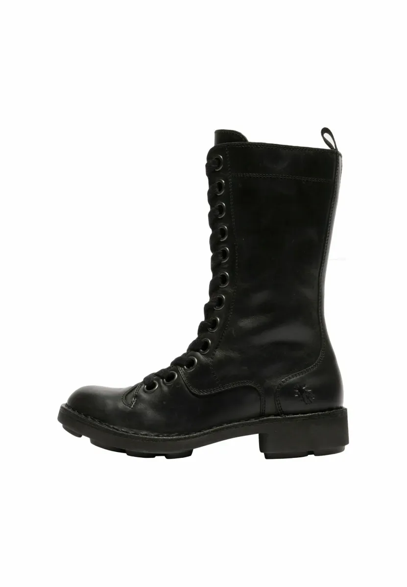Schnürstiefel - black