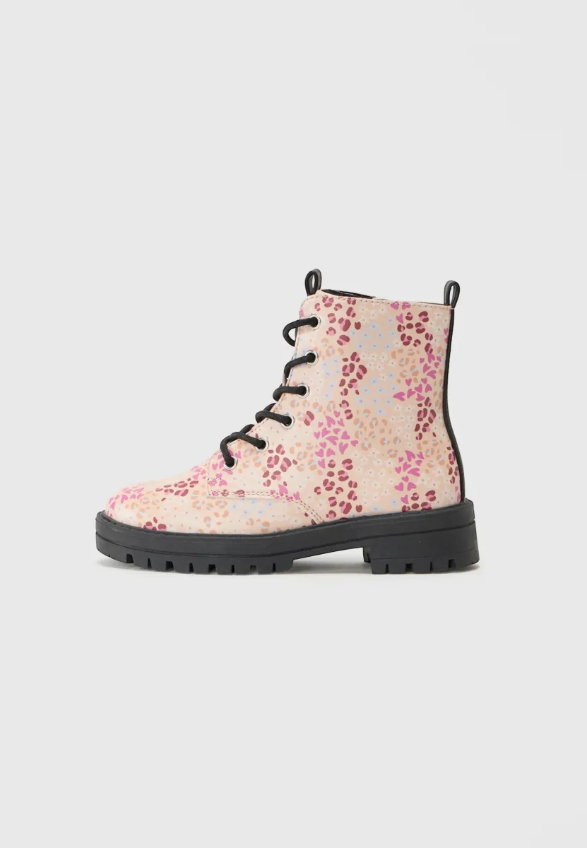 Schnürstiefel - pink