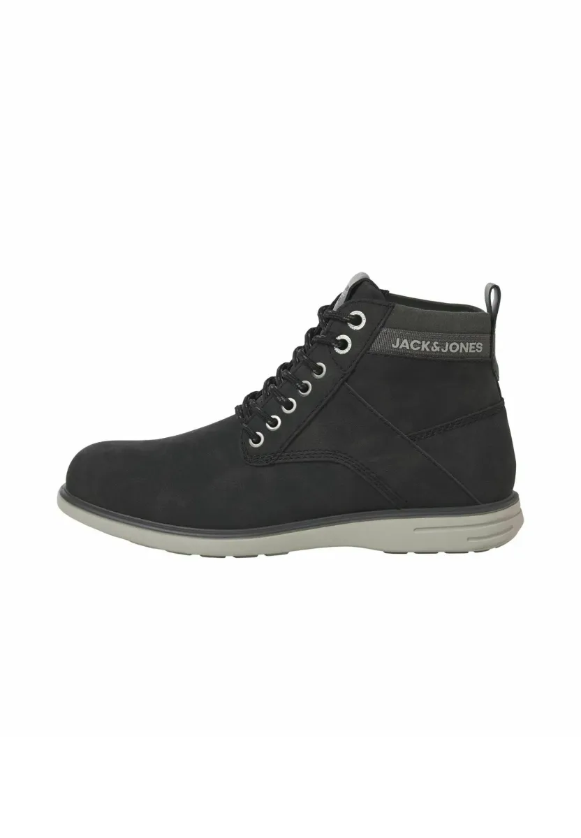 Schnürstiefelette - anthracite