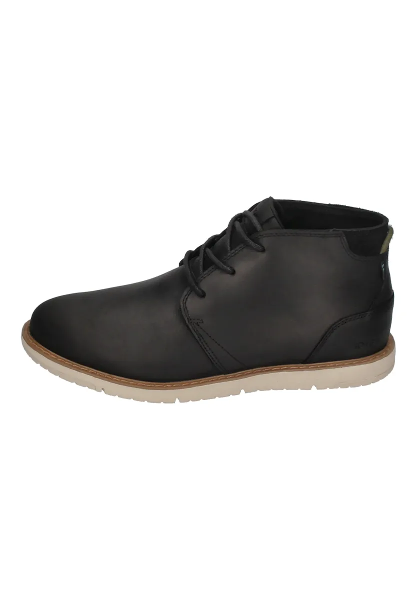 Schnürstiefelette - black