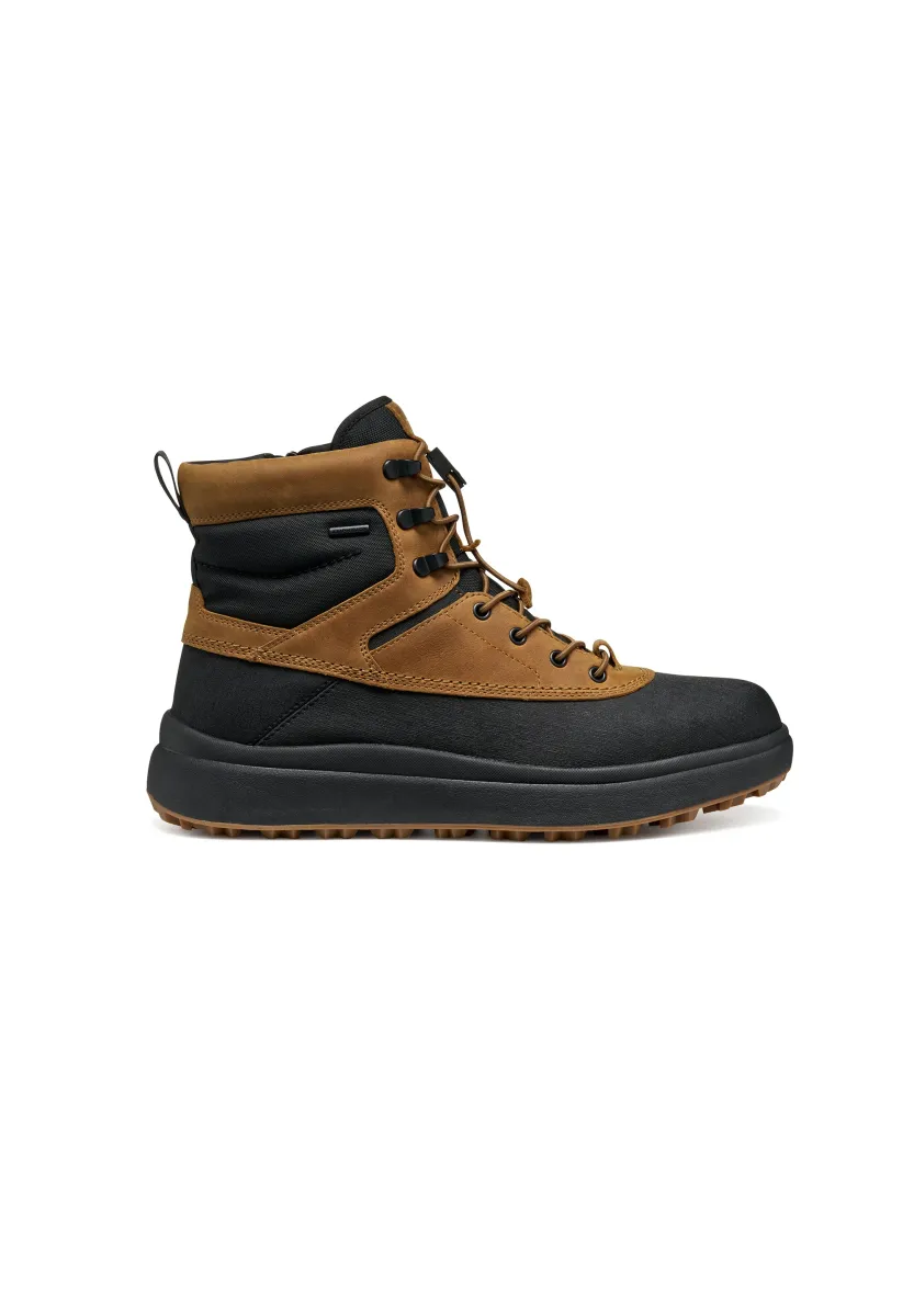 Schnürstiefelette - braun