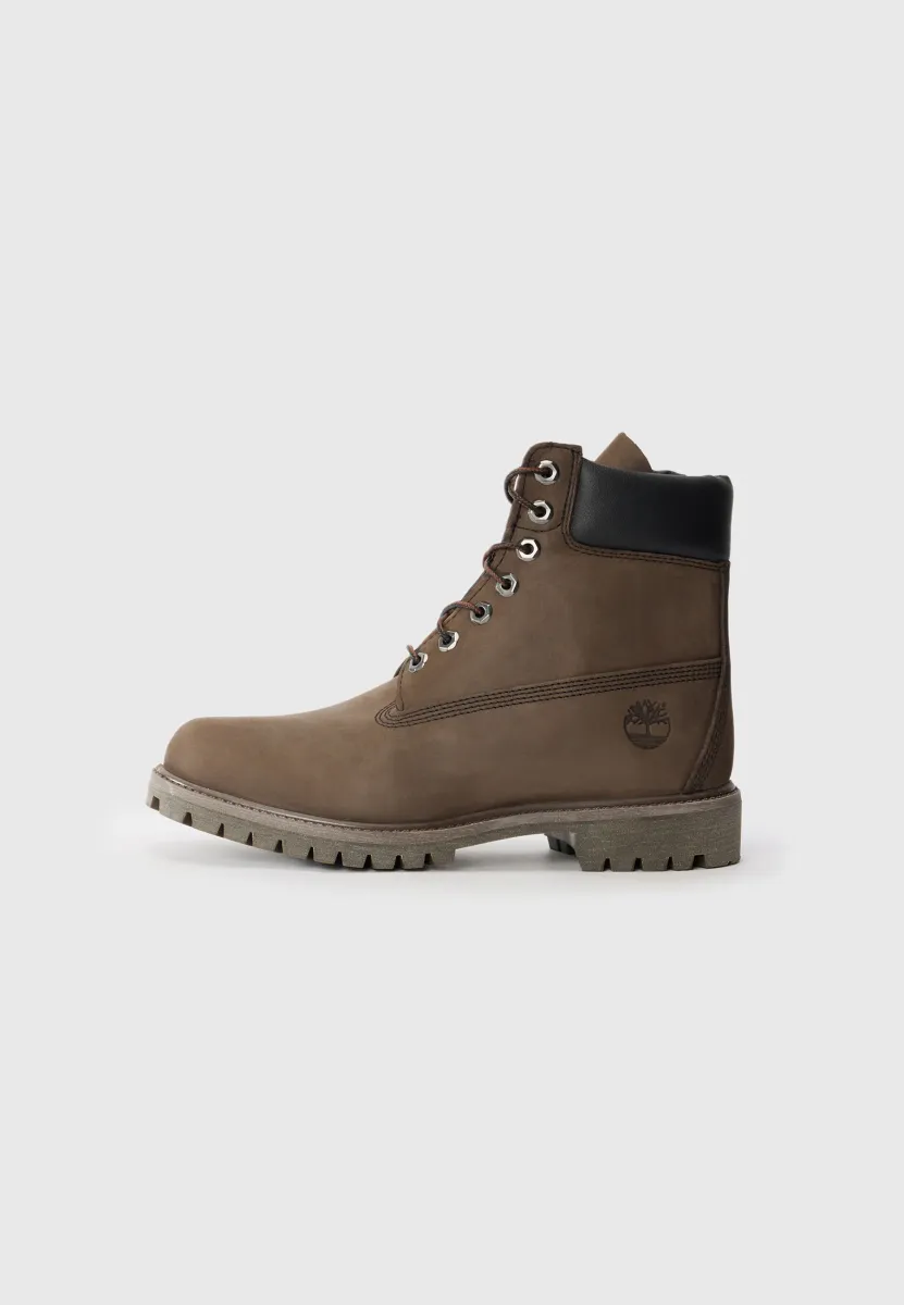 Schnürstiefelette - brown