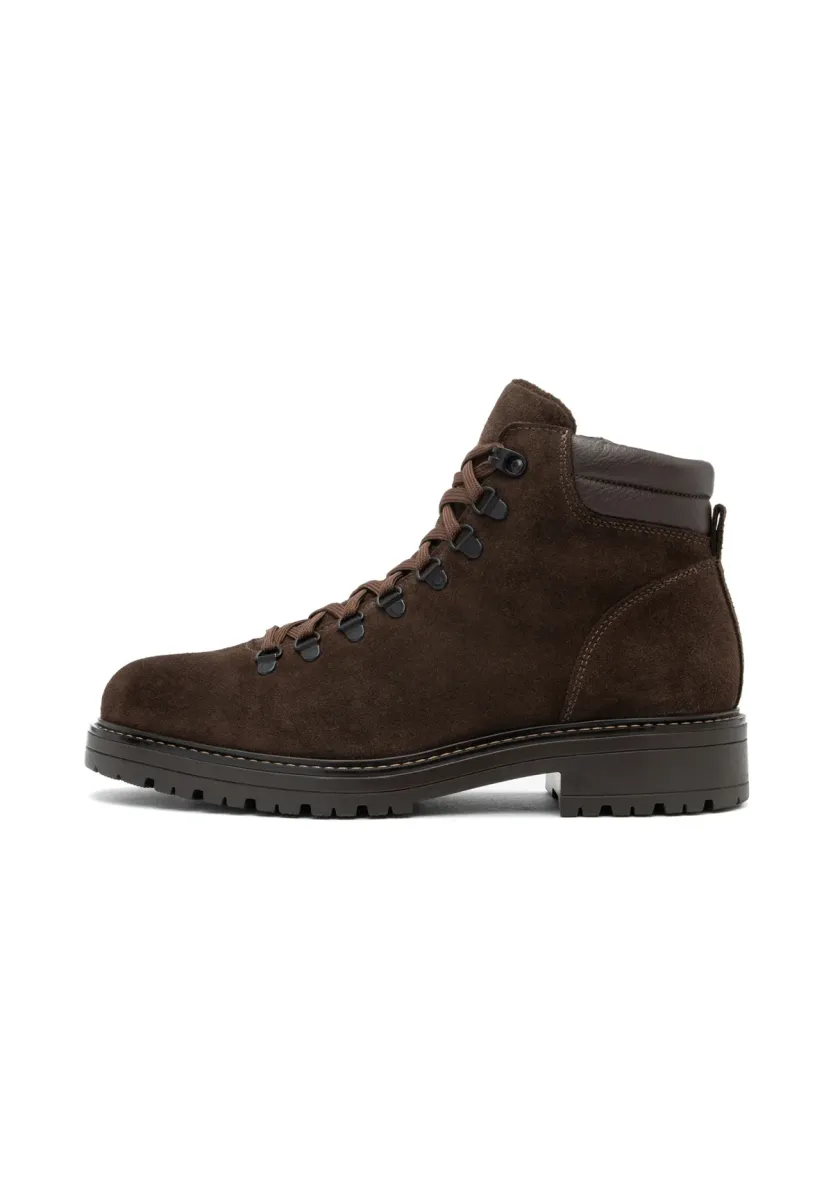 Schnürstiefelette - brown