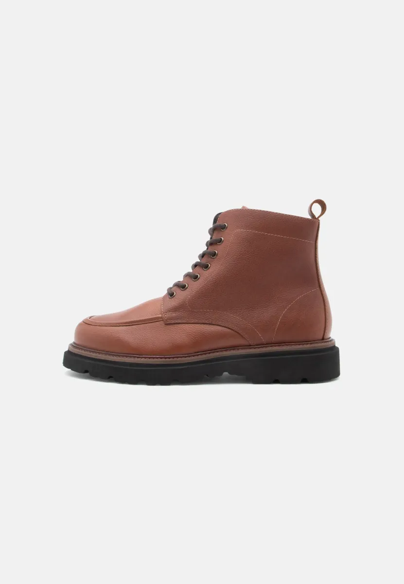 Schnürstiefelette - brown