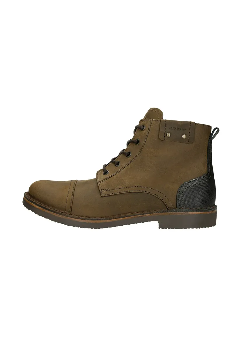 Schnürstiefelette - brown