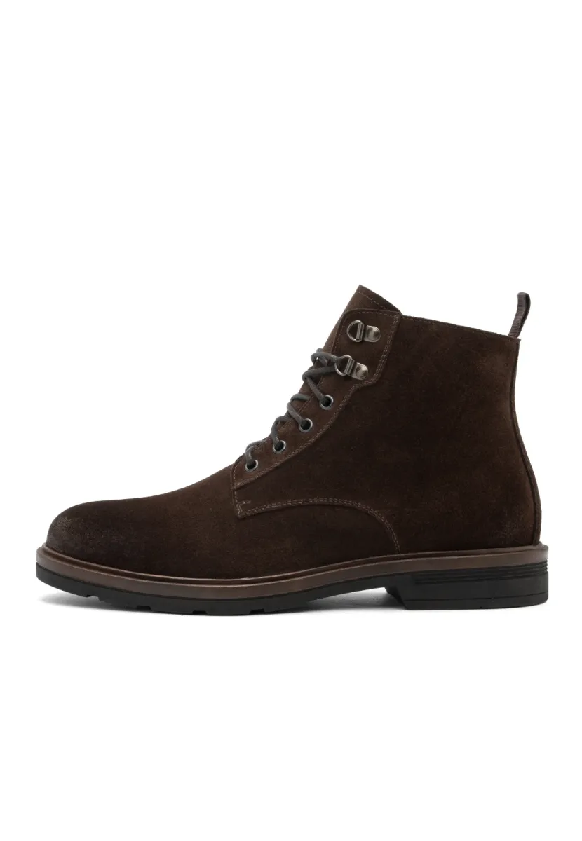Schnürstiefelette - brown