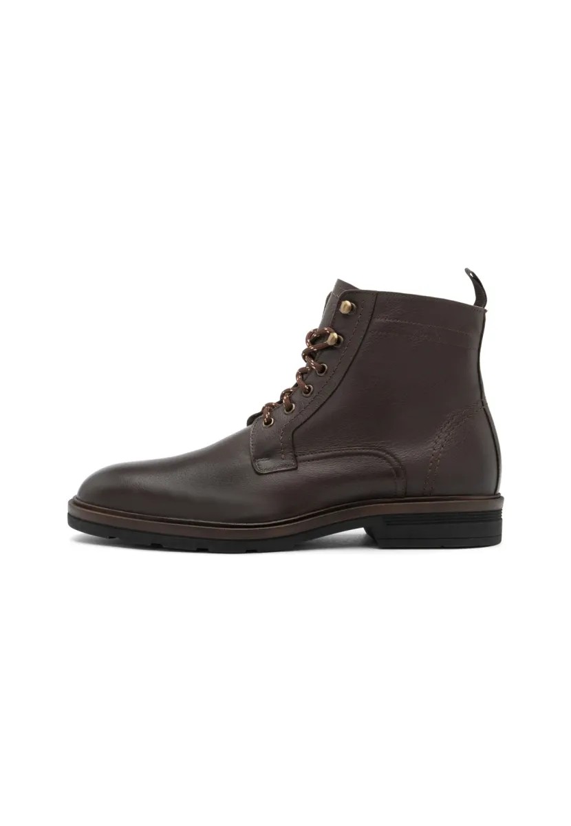 Schnürstiefelette - brown