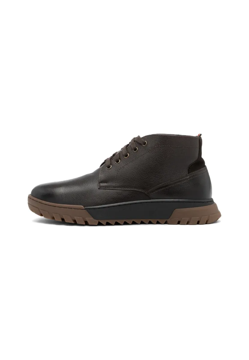 Schnürstiefelette - brown