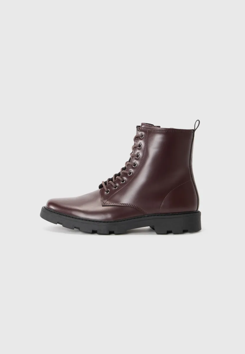 Schnürstiefelette - burgandy