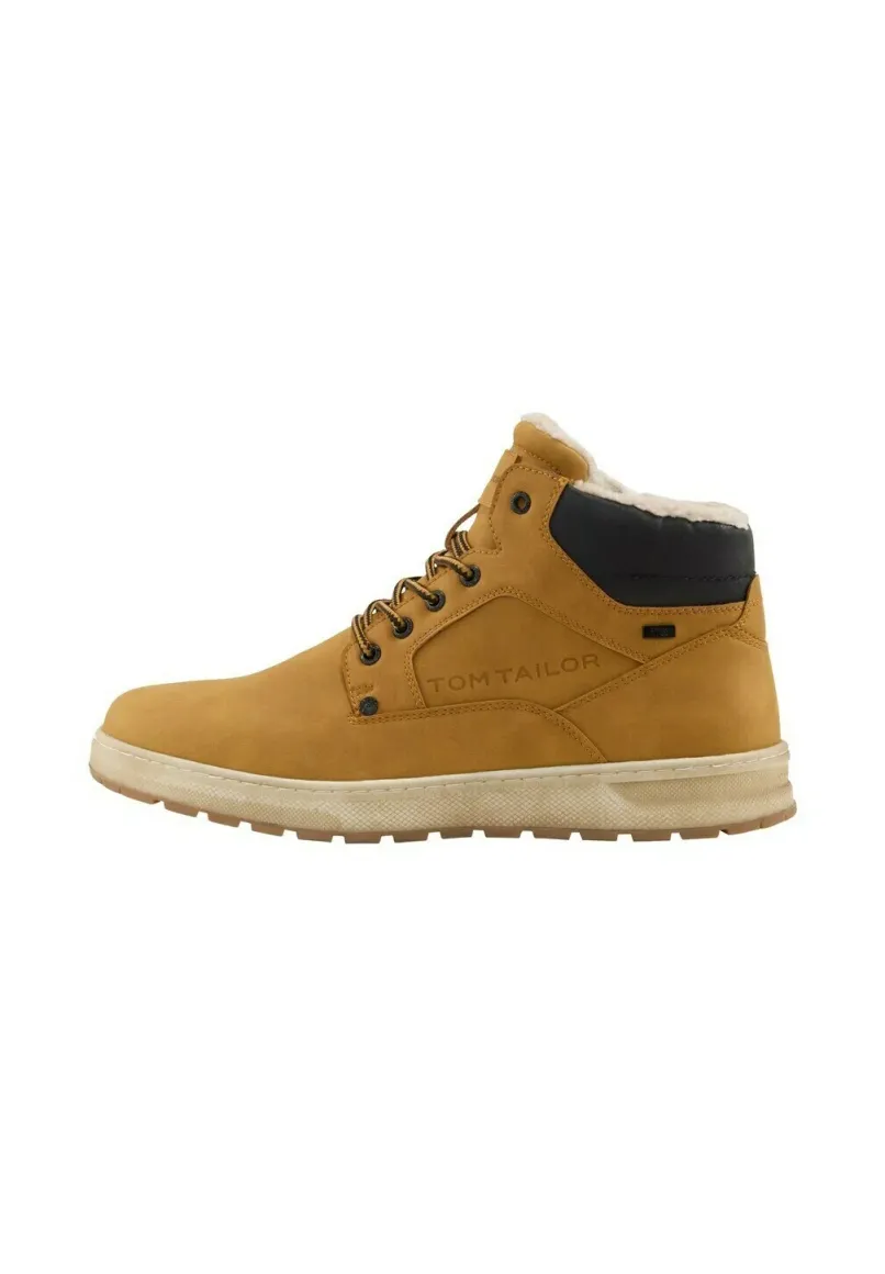 Schnürstiefelette - camel